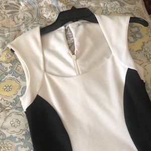 Black and white size medium dress.